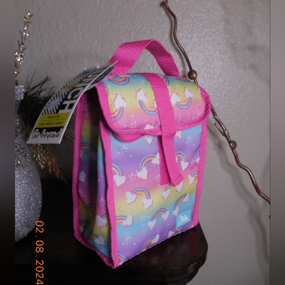 ARCTIC ZONE Lunch Bag with Thermal Insulation / Rainbow - Picture 9 of 9